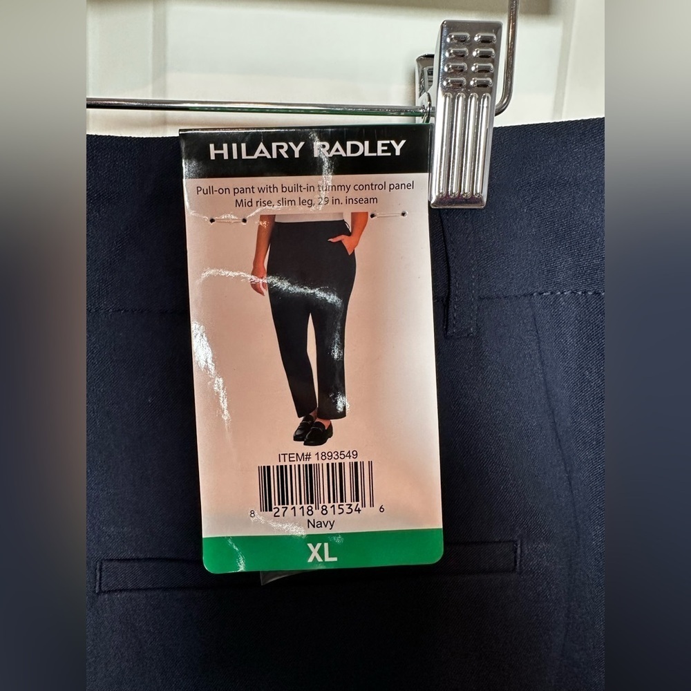 Hilary Radley Women's Navy Pants - Picture 5 of 7